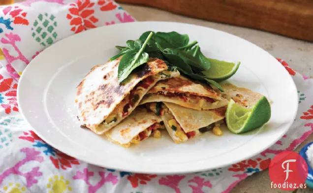 Quesadillas De Maíz Y Queso De Cabra