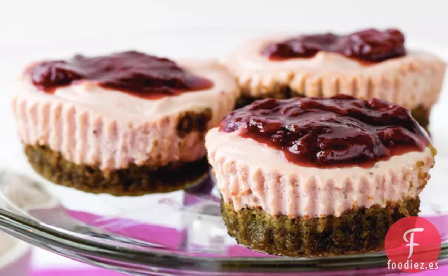 Glaseado de Queso de Cabra Balsámico de Fresa