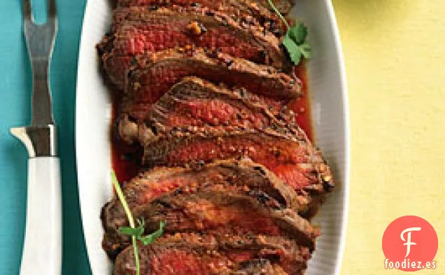 Asado de Tres Puntas con Costra de Harissa