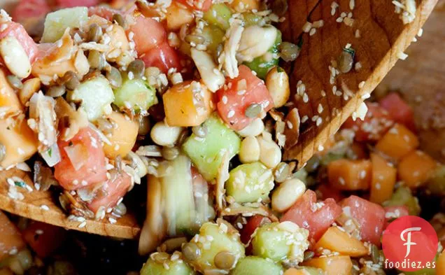 Ensalada de Melón Thoke de Ginebra Birmana