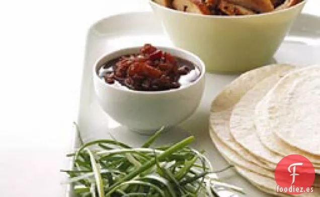 Envolturas de Pollo al Estilo de Pekín