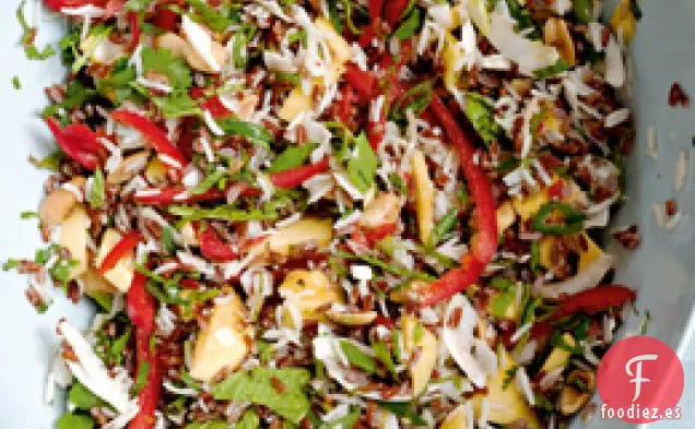 Ensalada de Arroz con Mango y Coco