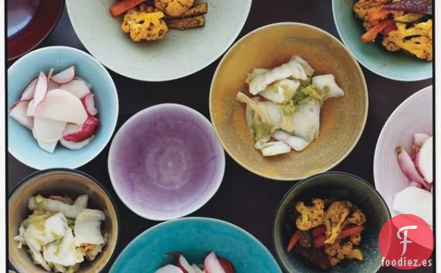Verduras En Escabeche con Especias Indias