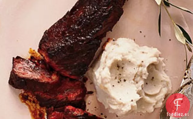 Filetes Colgantes con Puré de Malanga de la Calle 125