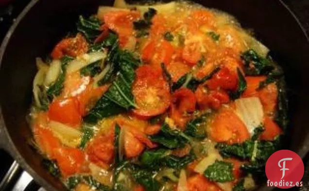 Col Rizada Estofada con Sidra de Manzana