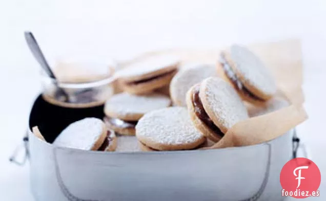 Galletas de Mantequilla con Dulce de Leche