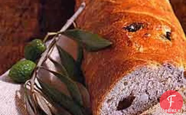 Pan Francés con Aceitunas Kalamata y Tomillo