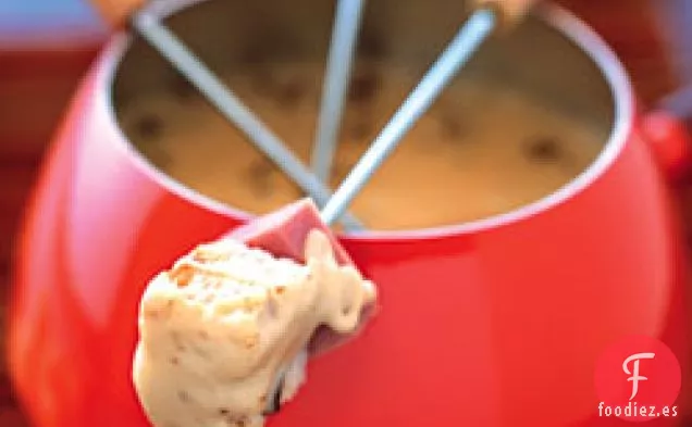 Fondue de Porcini con Jamón y Chapata