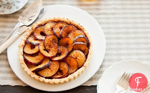 Tarta italiana de ciruelas (Tarte aux Quetsches)