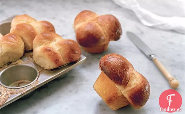 Brioches con Tapa de Burbuja