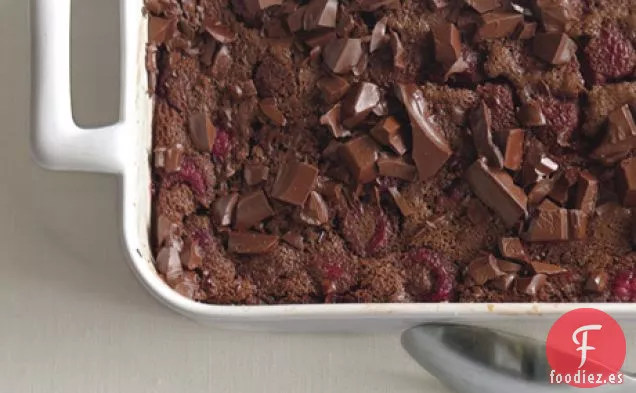 Clafoutis de Chocolate y Frambuesa