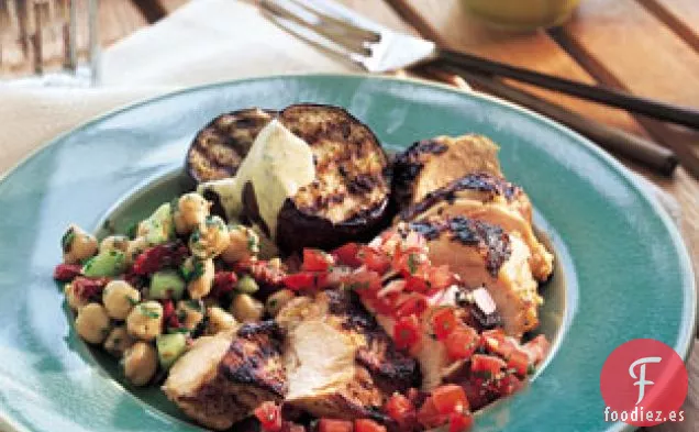 Pollo Tandoori con Especias y Chutney de Tomate y Jengibre