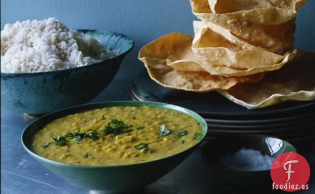 Dhal sazonado (Masala Dhal)
