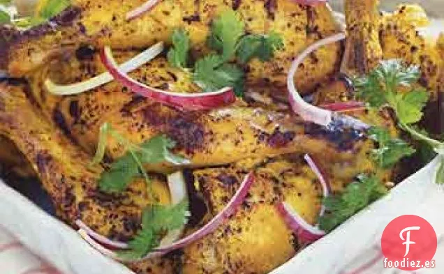 Pollo a la Parrilla al Estilo Tandoori