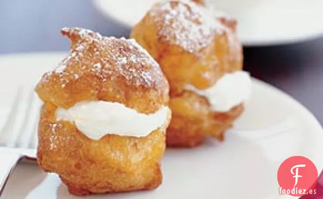 Bollos de Crema de Ricotta y Mascarpone con Aroma a Limón