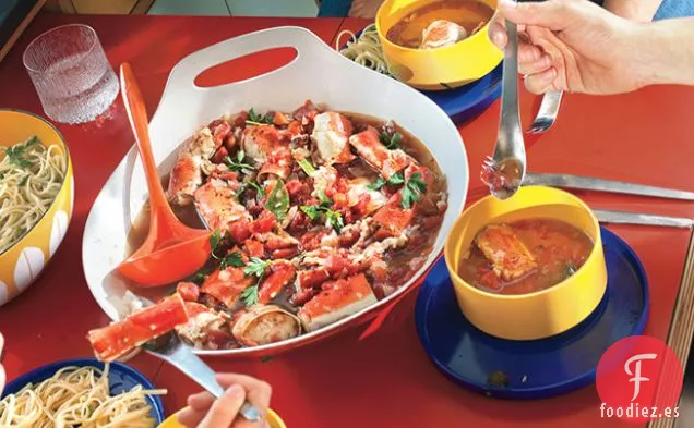 Cangrejo Asado al Estilo Cioppino