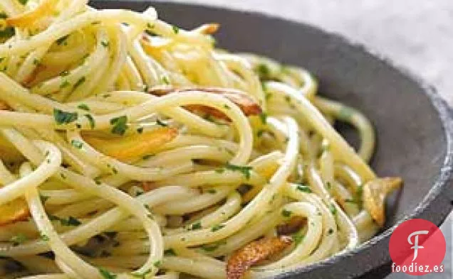 Espaguetis con Ajo