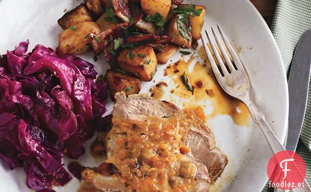 Patas de Ternera Asadas con Romero