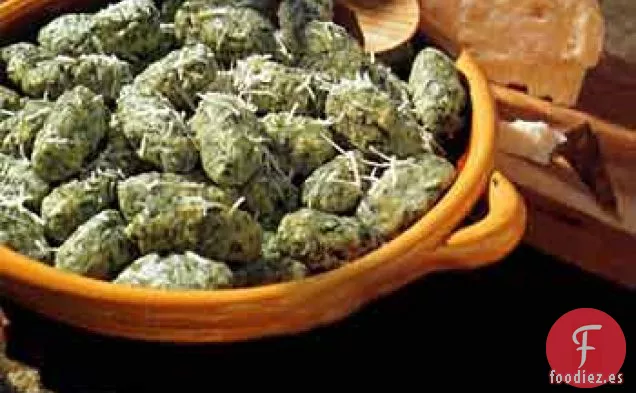 Ñoquis de Espinacas y Ricota