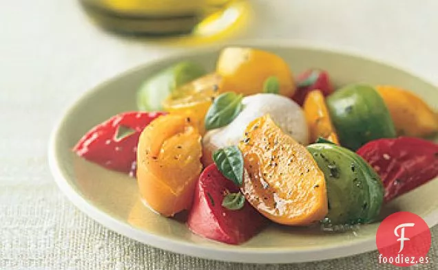 Ensalada de Tomate y Queso Burrata de Herencia
