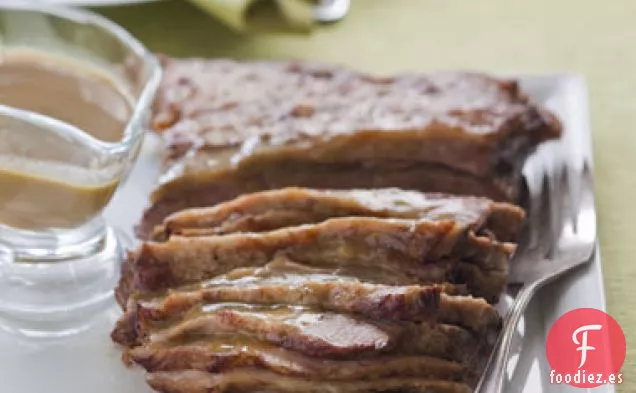 Falda Estofada con Treinta y Seis Dientes de Ajo