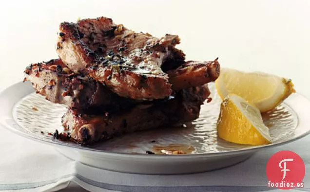 Chuletas de Cerdo Al Romero