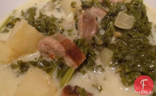 Sopa de Toscana de Olivo Jardín