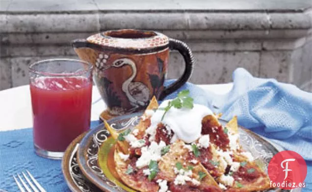 Chilaquiles en Salsa Chipotle
