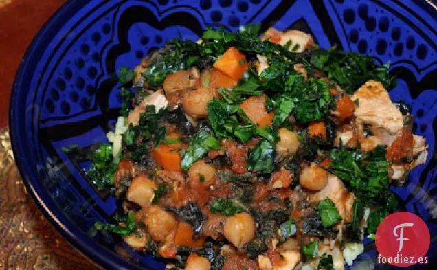 Estofado de Verduras de inspiración marroquí