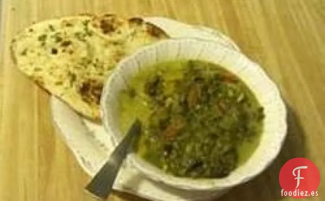 Col Rizada Y Espinacas Saag