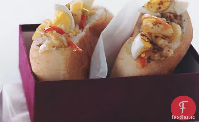 Sándwiches de Patata y Huevo al Estilo Marroquí