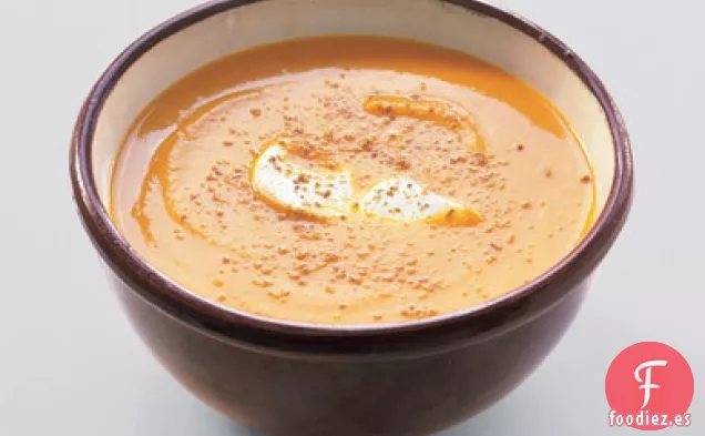 Sopa Marroquí de Zanahoria