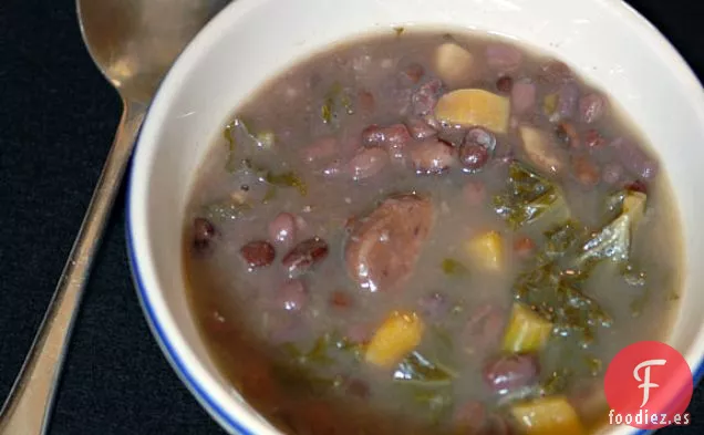 Sopa de Castañas de Aduki de Calabaza