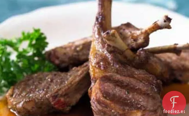 Chuletas de Cordero al Romero a La Parrilla