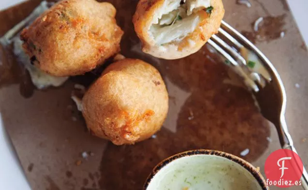 Buñuelos de Cangrejo Azul