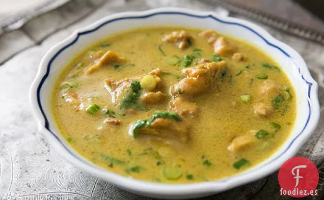 Curry de Pollo y Maní