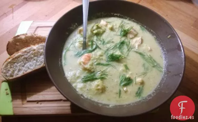 Sopa Cremosa de Puerros Omega-3