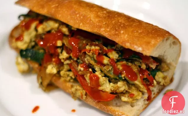 Sándwich de Huevo y Pimienta