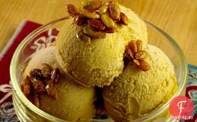 Helado de Pastel de Calabaza