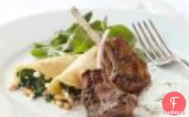 Chuletas De Cordero Con Yogur De hierbas y Limón