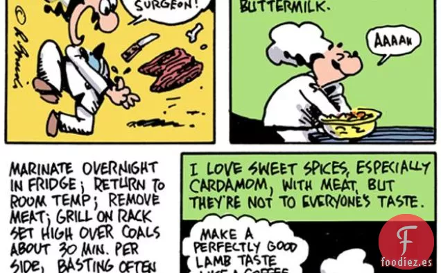 La Cocina de Dibujos Animados: Cordero Yemení