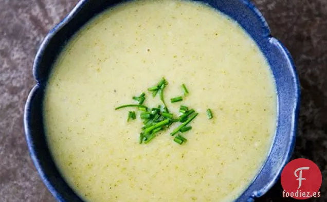 Sopa de Manzana con Brócoli