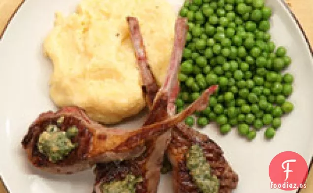 Chuletas De Cordero A La Parrilla Con Gremolata De Menta