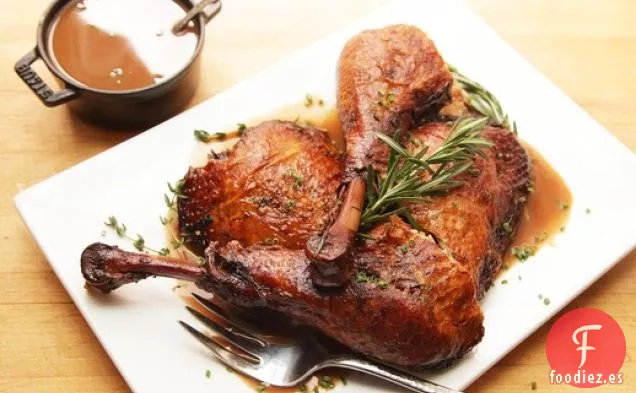 Patas de Pavo Estofadas con Vino Tinto