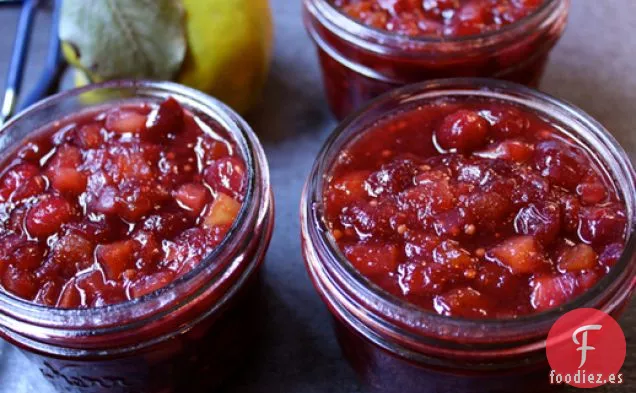 Chutney de Membrillo de Arándano