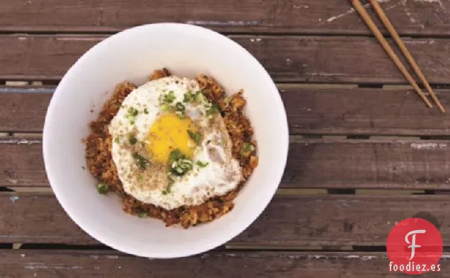 Receta de Arroz Frito con Salsa de Tomate Roy Choi