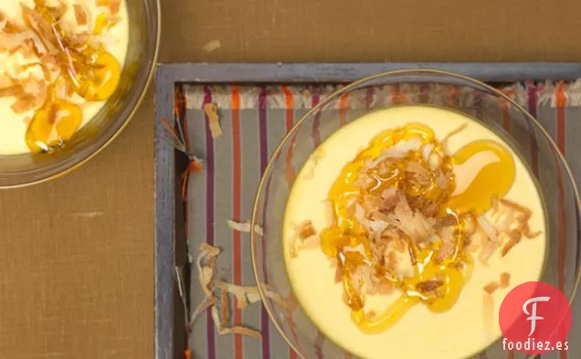 Panna de Calabaza con Coco y Algodón