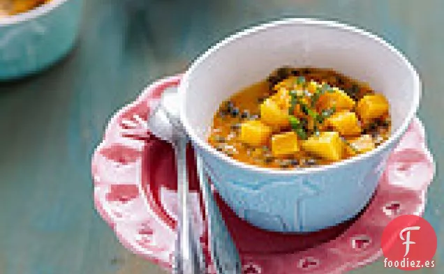 Panna Cotta de Coco con Fruta de la Pasión y Mangos