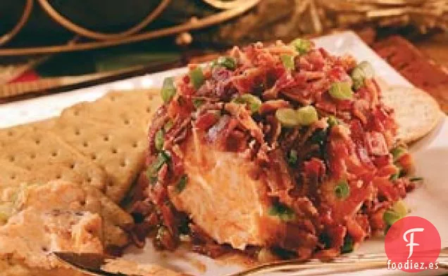 Bola de Queso con Tocino y Chutney