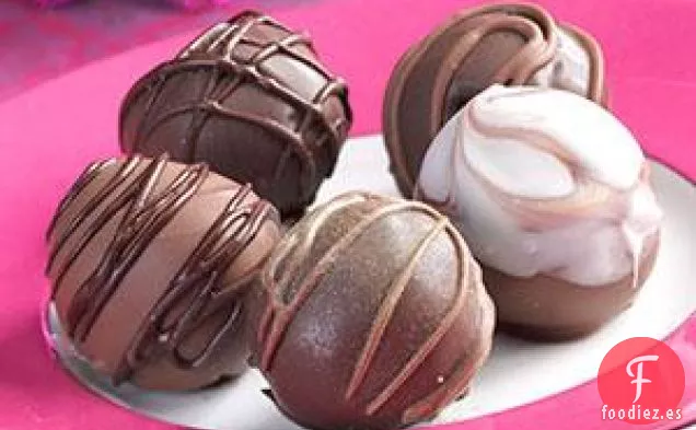 Trufas de Cereza y Chocolate